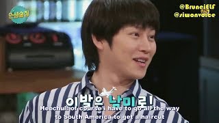 ENGSUB 180517 Life Bar EP71 – Heechul talks about SS7 South America tour [upl. by Acihsay30]