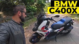 TESTAMOS O BMW C400X impressões detalhes técnicos e preços [upl. by Aivatahs979]