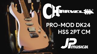 CHARVEL PRO MOD DINKY 24 HSS SHELL PINK  HIGHLIGHTS [upl. by Oberon]