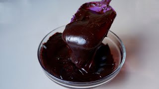 Condensed Milk Chocolate Ganache Frosting [upl. by Ahsitam]