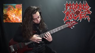 MORBID ANGEL  DESOLATE WAYS BEST BASS COVER  ONE TAKE TAPPING [upl. by Eisso]