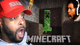 CORY VS EVIL CAVE REAPER  MINECRAFT PART 2  CoryxKenshin   REACTION [upl. by Ayela]