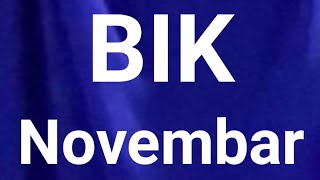 BIK HOROSKOP NOVEMBAR 2024 [upl. by Atem73]