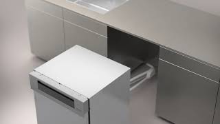 Hvordan installere G 7000 oppvaskmaskin  Miele [upl. by Kerrison]