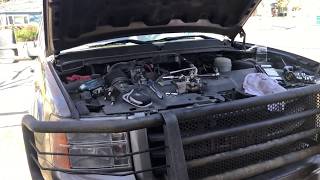 Dual thermostat change explained 2008 GMC Duramax 66L [upl. by Socher]