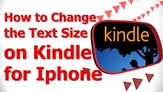 How to Change the Text Size on Kindle for Iphone [upl. by Kiyohara393]