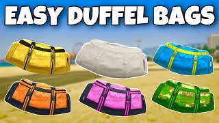 BRAND NEW TOP 5 COLORED DUFFEL BAG GLITCHES IN GTA 5 ONLINE 169 ALL CONSOLES [upl. by Teresina]