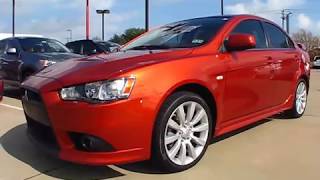 2009 Mitsubishi Lancer RalliArt Start Up Exterior Interior Review [upl. by Juanne]