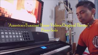 Americas Funniest Home Videos Original Theme  Piano Solo [upl. by Alusru]