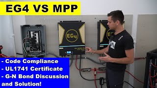 EG4 6500EX VS MPP LV6548 Code Compliance and Ground Neutral Bond Discussion [upl. by Frydman]