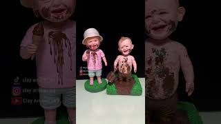 Fun Bobbleheads ：Cute Ice Cream Character amp Muddy Playful Figure [upl. by Anilasor395]