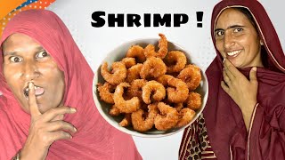 Tribal People Try Popcorn Shrimp For The First Time [upl. by Caldeira707]