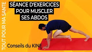 Renforcement musculaire des abdos  11 exercices [upl. by Tynan]