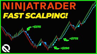 Easy NinjaTrader NQ Scalping Setup Using QuantVue [upl. by Vladimar]