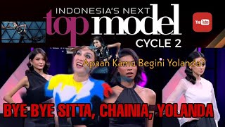 BYE CHAI SITTA YOLANDA CHAI NYESAL BAJUNYA MAU DITARIK PEACE INDONESIAS NEXT TOP MODEL CYCLE 2 [upl. by Pearson]