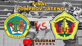 FINAL POMPROV JATENG UNTAG VS UMK KUDUS [upl. by Siahc]