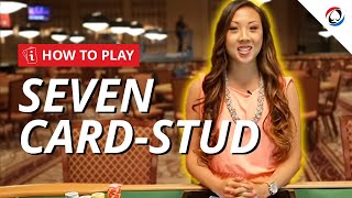 How to Play SevenCard Stud  Beginners Guide  PokerNews [upl. by Arriat195]