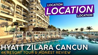 HYATT ZILARA RESORT Cancun Mexico 🇲🇽【4K Resort Tour amp Review】Good Resort Great Location [upl. by Eanore]