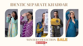 IDENTIC SEPRATE KHADDAR BY REGALIA TEXTILE 2024 onlineshopping fashion dress wintercollection [upl. by Jacqueline]