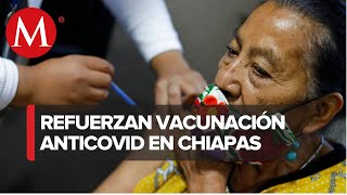 Más de 100 mil personas vacunadas con plan de reforzamiento en Chiapas IMSS [upl. by Anyg752]