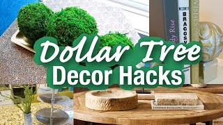 DIY Dollar Tree Luxe Decor Hacks Inspired By Restoration Hardware  Home Decor Ideas [upl. by Shiau]