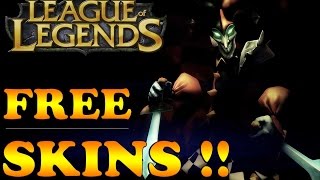 League of Legends  Free Skins And More  Mkjogo  Tutorial [upl. by Hatokad664]