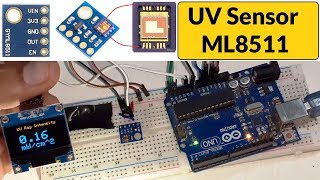 UV Index Meter with ML8511 UV Sensor amp Arduino [upl. by Kevyn]