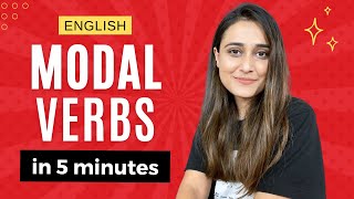 Learn Modal Verbs in 5 minutes  English Modal Verbs with usage and examples [upl. by Farley]