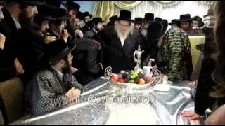 Belz Rebbe VisitsToldos Avrohom Yitschok Rebb Tishrei 5774 [upl. by Kceb]