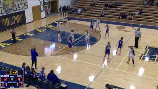 Mattawan High School vs Plainwell JV Girls Womens JV Basketball [upl. by Olivero562]