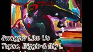 swagger Like Us Tupac Biggie and Big L Mash Up [upl. by Renee]