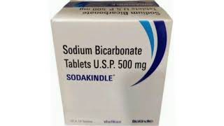 SODAKINDLE Tablets Sodium Bicarbonate Tablets USP 500 mg [upl. by Reuben]