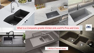 What is a Composite granite Kitchen sink and Its Pros and Cons  Pros and Cons of Composite Sink [upl. by Adnahsam812]