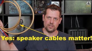 Your speaker cable matters 32 speaker cables tested  with measurements [upl. by Anaitsirhc]