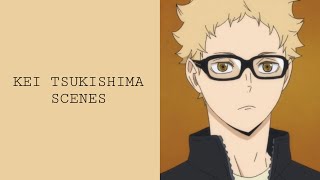 Kei Tsukishima Scenes Raw season 4  HD  1080p [upl. by Dyanna]