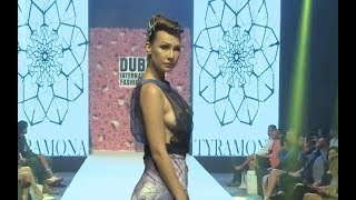 TYRAMONA by Decy Ramona Spring 2019  IFWD International Dubai FW 2018  Fashion Channel [upl. by Hameerak]