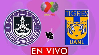 MAZATLAN VS TIGRES EN VIVO  LIGA MX APERTURA 2024  JORNADA 12  DONDE VER EN VIVO [upl. by Melisenda634]