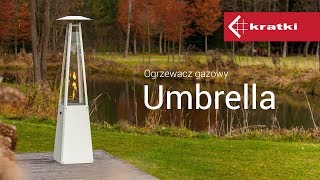 Ogrzewacz gazowy Umbrella od Kratki [upl. by Seilenna]