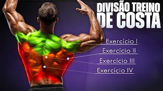 Montei o TREINO DE COSTAS PERFEITO para Você Todos Exercícios [upl. by Swetiana]