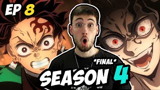 El principio del FIN 😱 Kimetsu no Yaiba Temporada 4 capitulo 8 sub español  REACCIÓN [upl. by Bhayani]