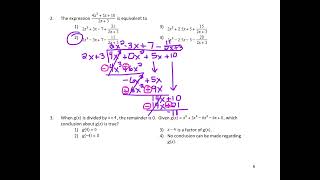 Algebra 2 Regents Review Unit 3 [upl. by Susana]