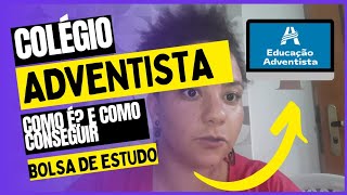 Educação Adventista  Como concorrer a bolsa de até 100 no Colégio Adventista  Minha experiência [upl. by Ynnaej]