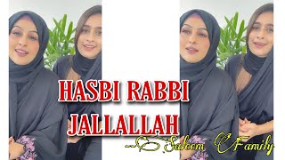 HASBI RABBI JALLALLAH  SHORT COVER  SALEEM FAMILY [upl. by Elkin]