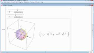 Vivianis Curve with Mathematica [upl. by Siesser]