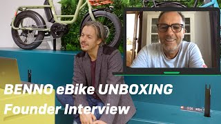 Exclusive BENNO Boost E and RemiDemi UNBOXING  Founder Interview [upl. by Eillil]