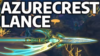 AQ3D How to get the Azurecrest Lance AdventureQuest 3D [upl. by Jehial]