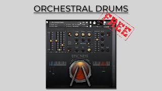 Free Epic Drums Orchestral  Free Plugin Friday Ep10 [upl. by Aydin]