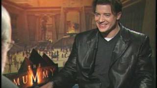 Brendan Fraser talks with Joe Leydon about quotThe Mummyquot [upl. by Ailisec]