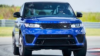 2015 Range Rover Sport SVR  Track Video at Monticello [upl. by Rainger]