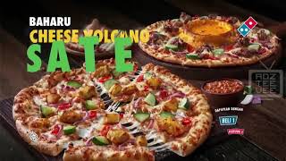 Iklan Dominos Malaysia TVC 2024 Cheese Volcano Sate [upl. by Wilfrid413]